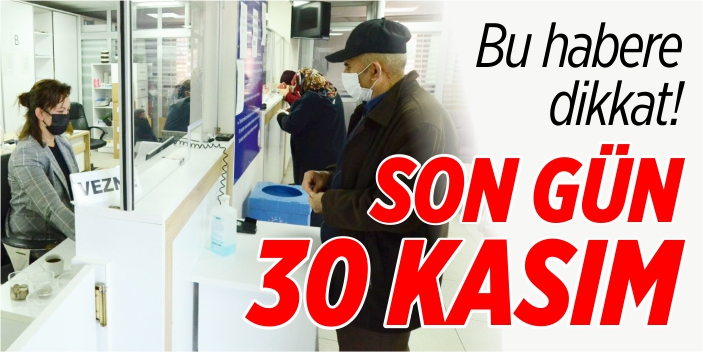 Son gün 30 Kasım