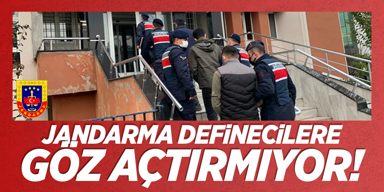 Bilecik'te Jandarma definecilere göz açtırmıyor!