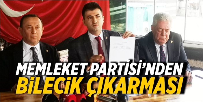 Memleket Partisi’nden Bilecik çıkarması
