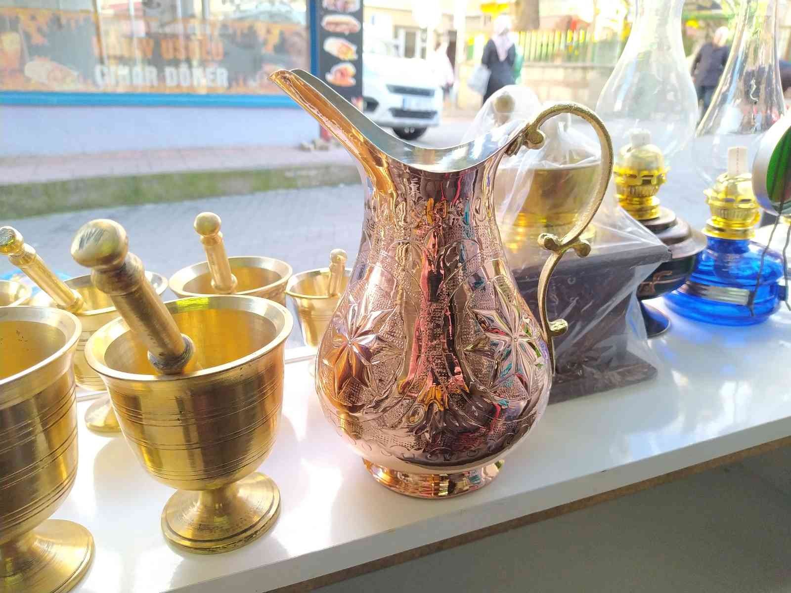 5 bin yıllık şifa kaynağı bakır kaplara büyük ilgi