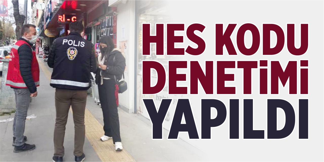 Bilecik'te HES kodu denetimi
