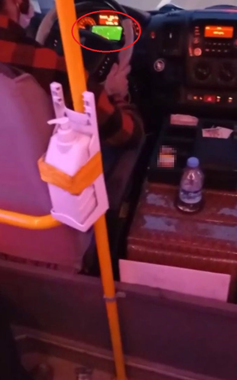 Fanatik minibüs sürücüsü pes dedirtti