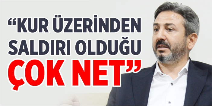 “Kur üzerinden saldırı var”