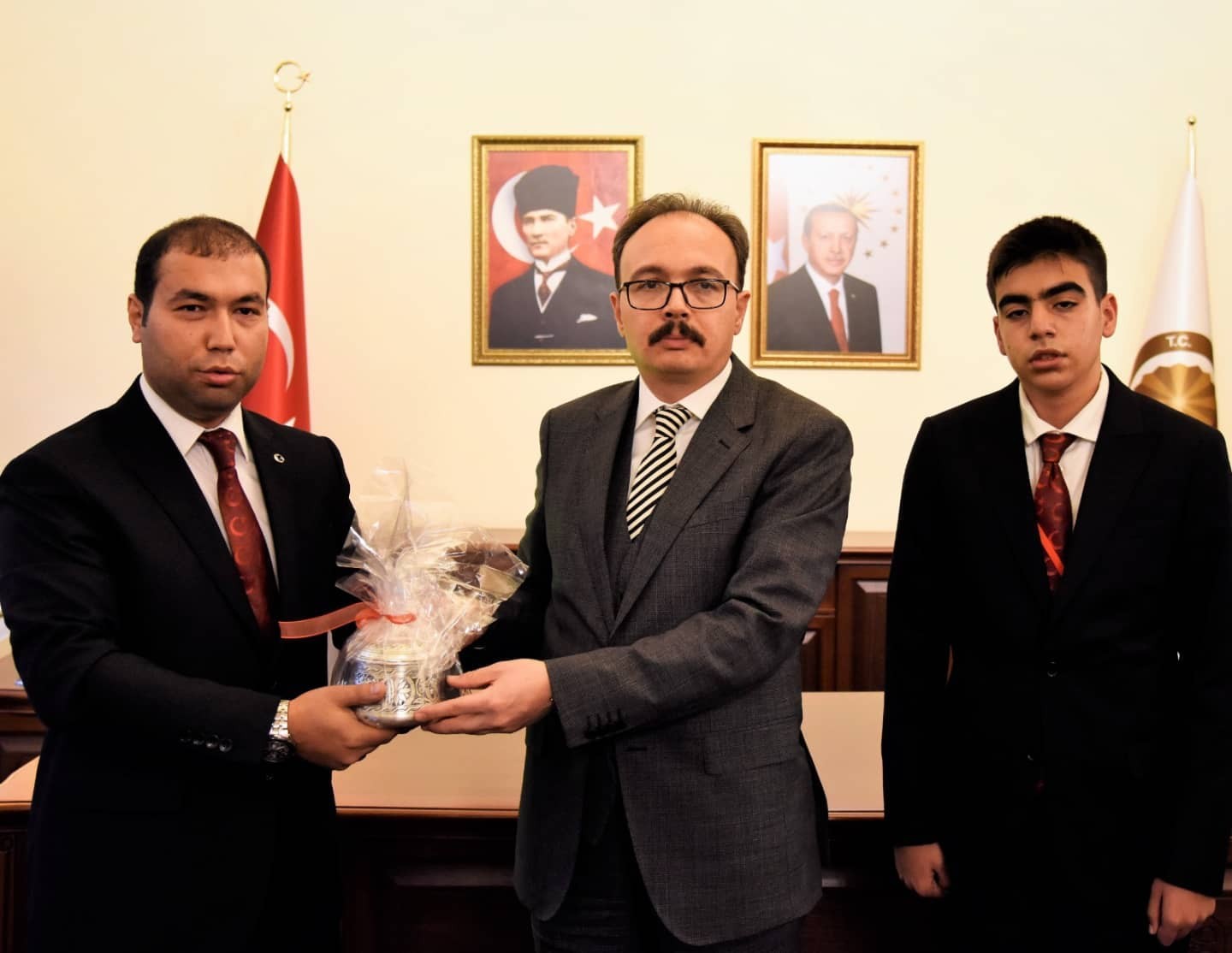 Gaziantep’ten gelen emanetler  teslim alındı