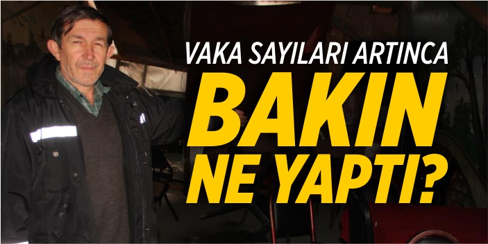 Vaka sayısı artınca köydeki tüm kahveleri kapattı