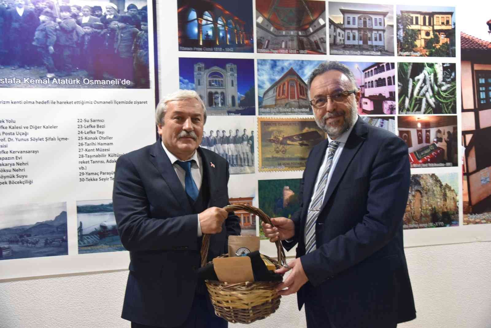 YÖK Başkan Yardımcısı Kapıcıoğlu’dan Osmaneli’ne ziyaret