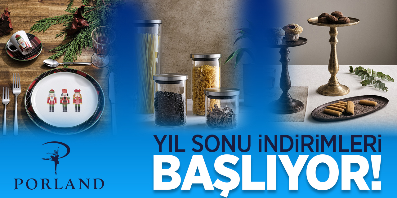 Porland'dan yıl sonu indirimleri başlıyor