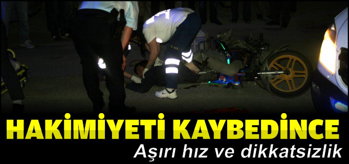 BOZÜYÜK’TE TRAFİK KAZASI 1 YARALI