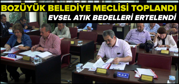EVSEL ATIK BEDELLERİ ERTELENDİ