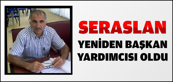 SERASLAN YENİDEN BAŞKAN YARDIMCISI OLDU
