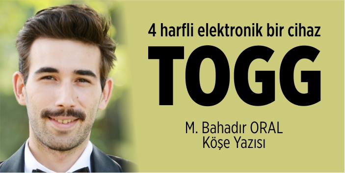 4 harfli elektronik bir cihaz: TOGG