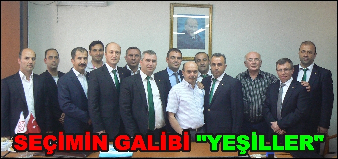 SEÇİMİN GALİBİ YEŞİLLER...