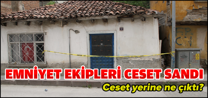 CESET SANDILAR KEDİ LEŞİ ÇIKTI