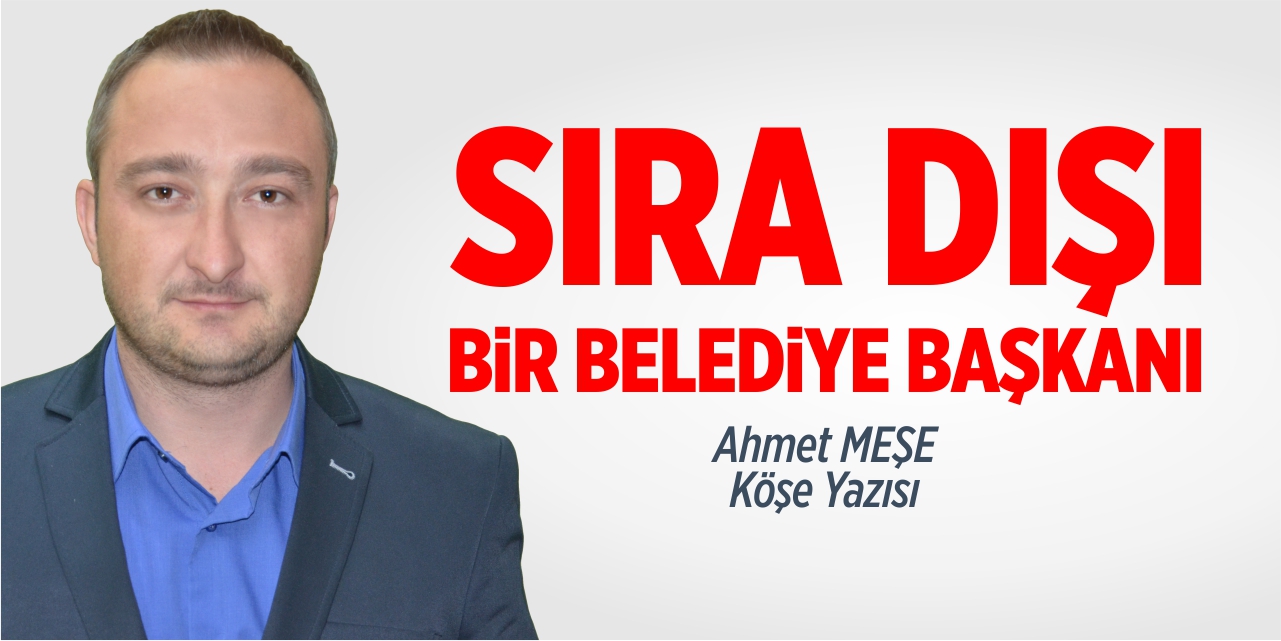 Sıra dışı bir belediye başkanı