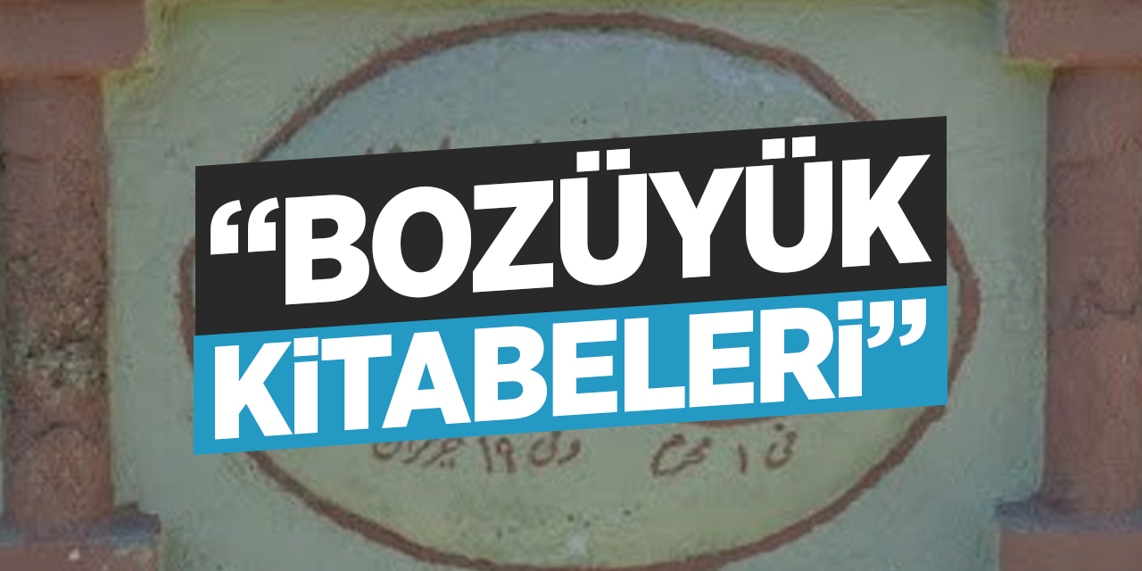 Bozüyük Fen Lisesi Öğrencisinden "Bozüyük Kitabeleri" Çalışması