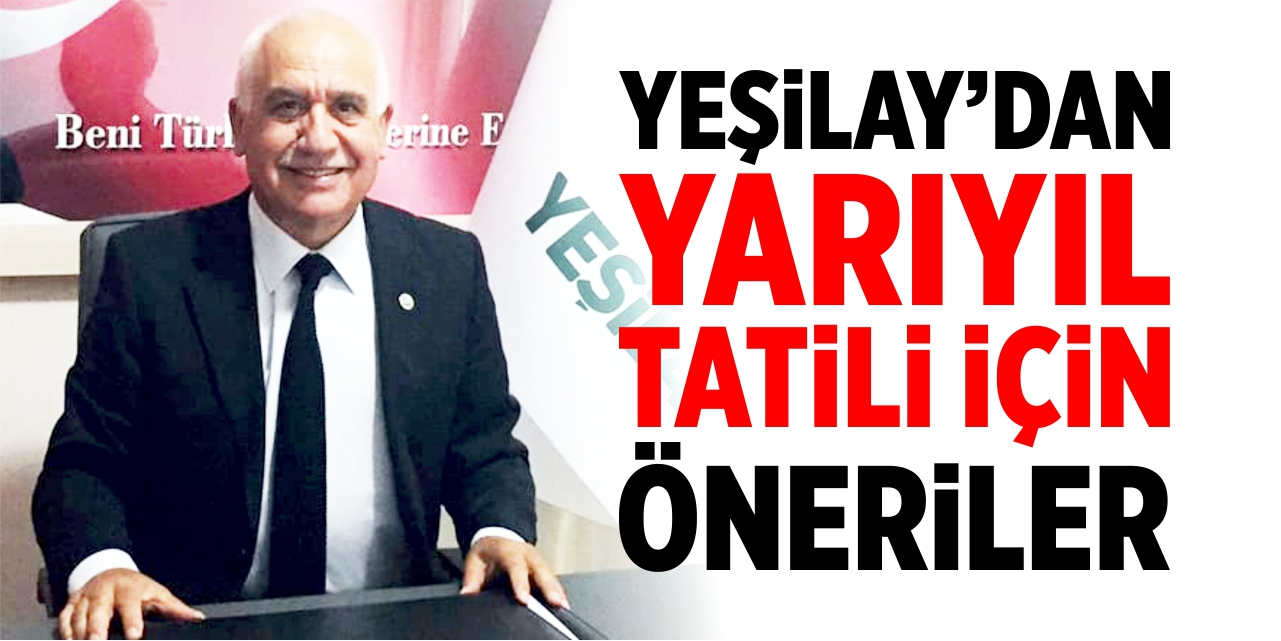 Yeşilay’dan yarıyıl tatili için öneriler