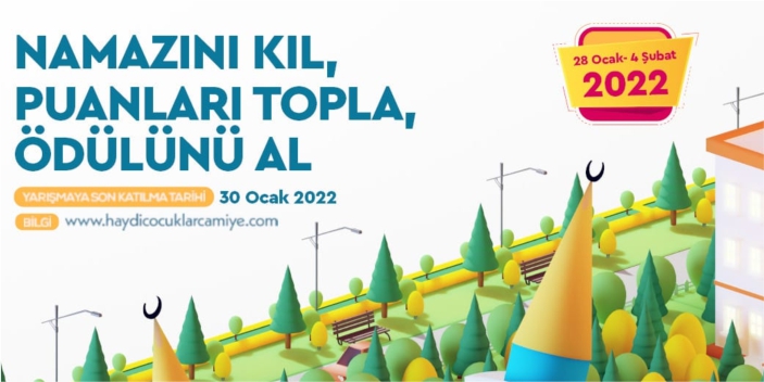 Namazını kıl, puanları topla, ödülünü al