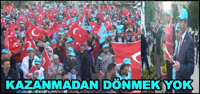 KAZANMADAN DÖNMEK YOK