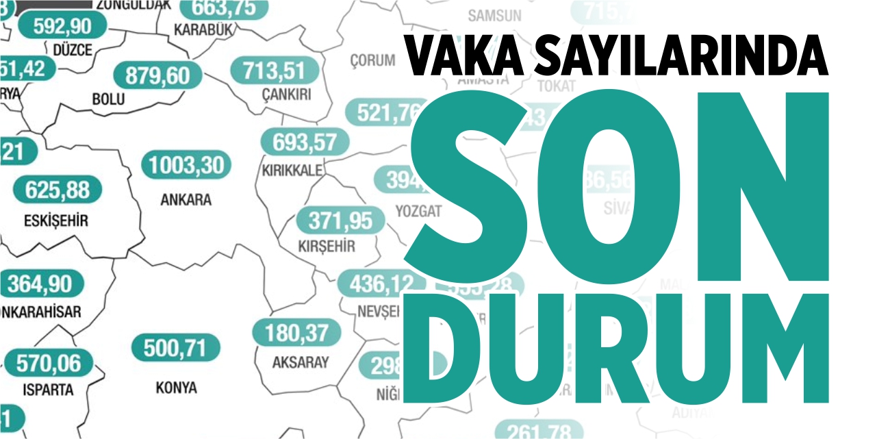 Vaka sayılarında son durum
