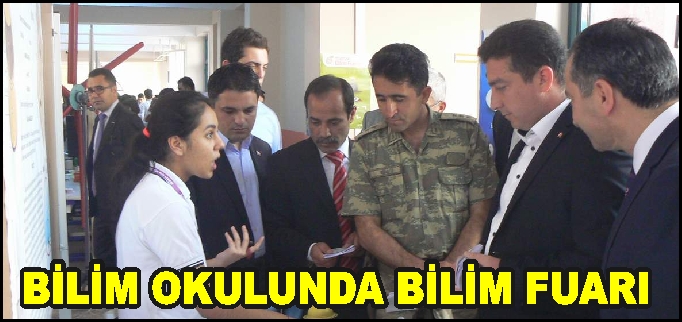 BİLİM OKULUNDA BİLİM FUARI AÇILDI..