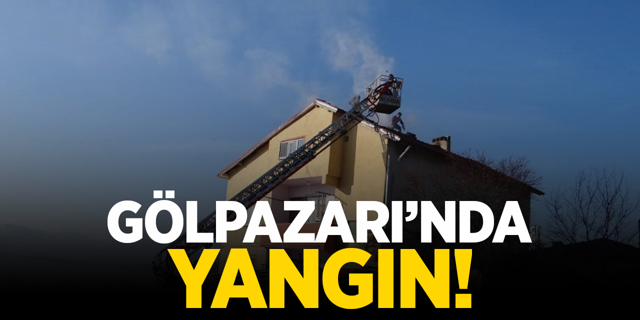 Gölpazarı'nda yangın