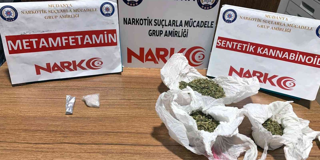 Uyuşturucu tacirleri Mudanya'da yakalandı