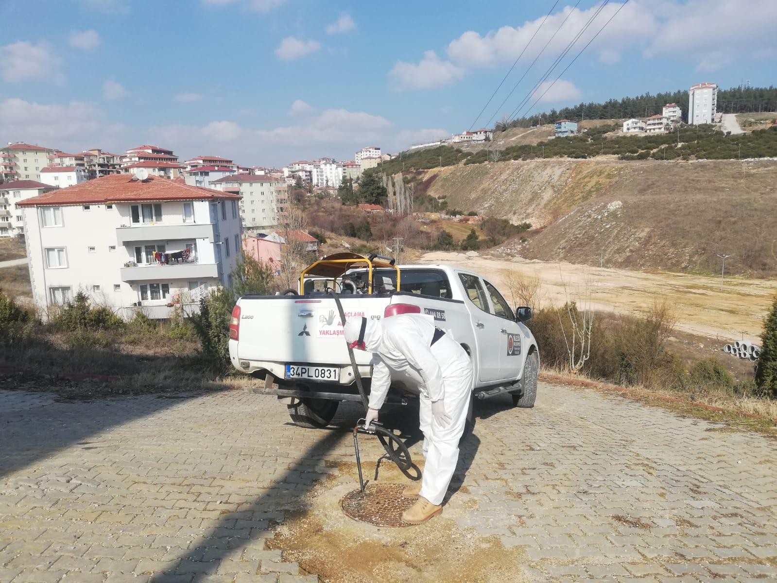 Haşere ile mücadele çalışmaları başladı