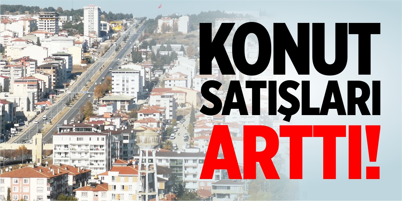 Konut satışları arttı!