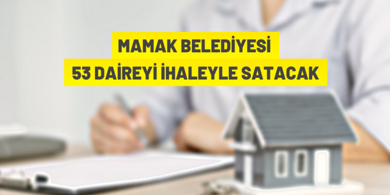 Mamak'ta 53 daire satışa çıkıyor