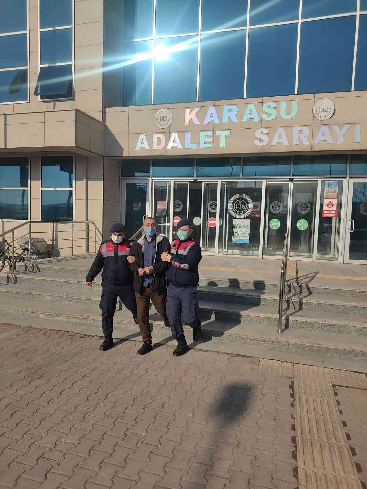 13 yıl hapis cezası bulunan şüpheli yakalandı