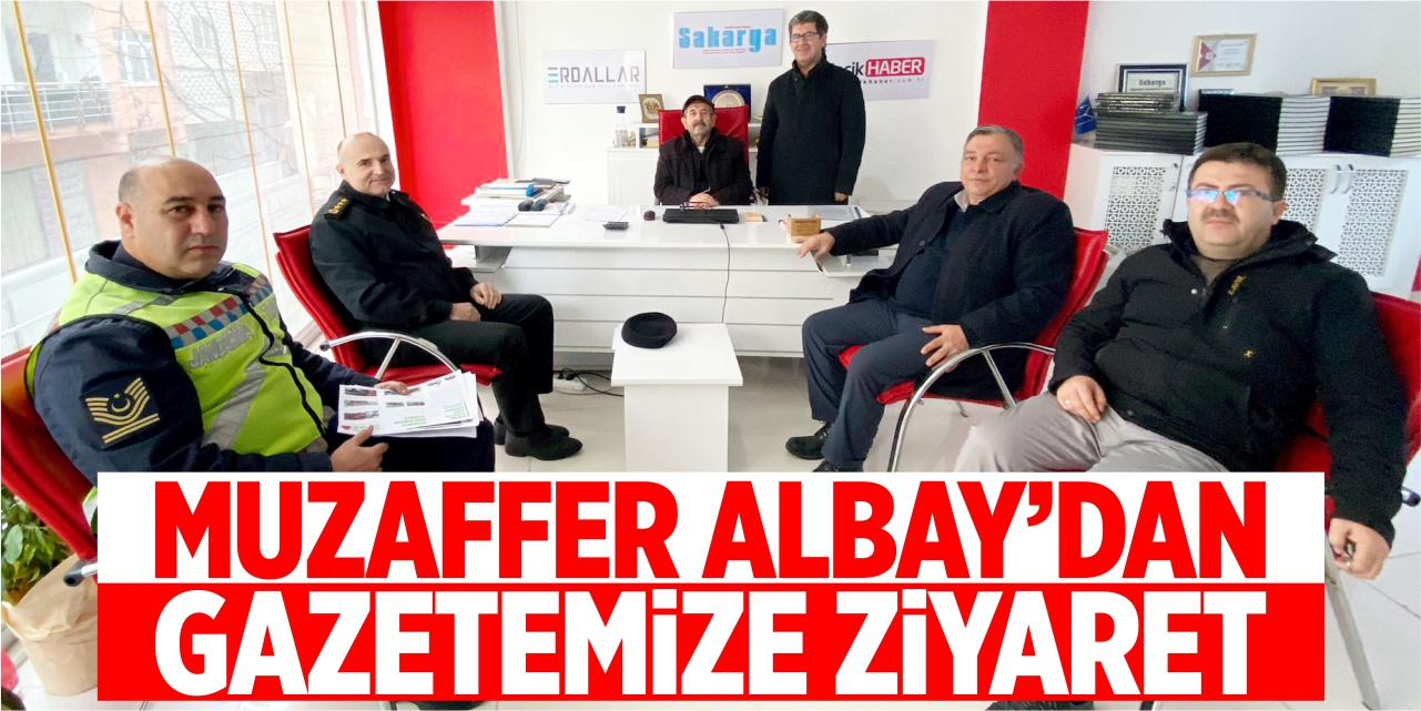 Muzaffer Albay’dan gazetemize ziyaret