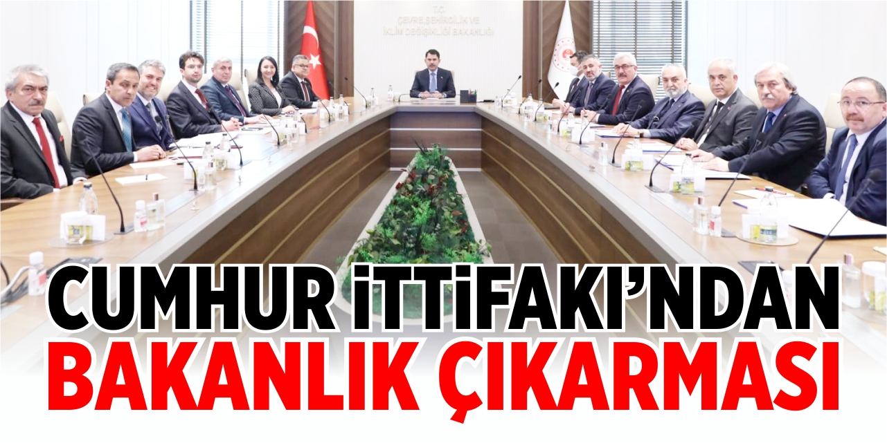 Cumhur İttifakı’ndan Bakanlık çıkarması