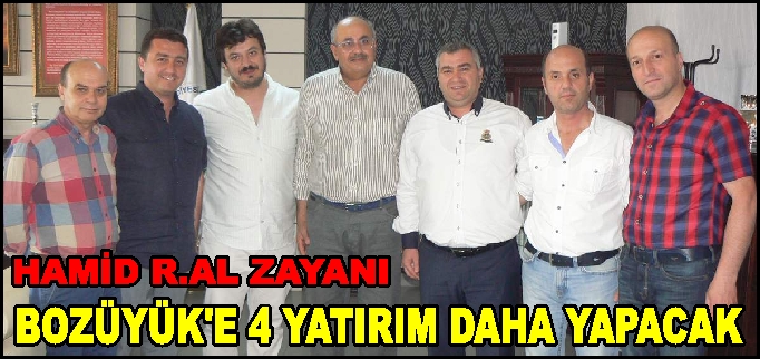 BOZÜYÜK’E 4 YATIRIM DAHA YAPACAĞIM