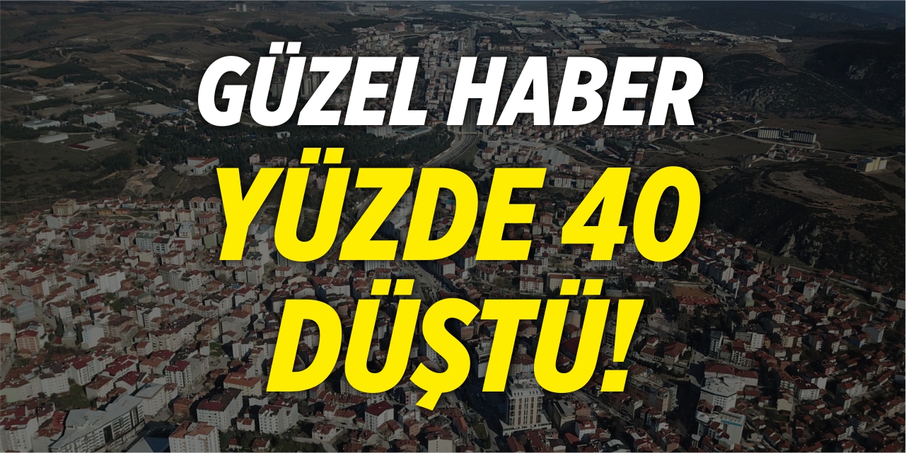 Vaka sayıları yüzde 40 düştü!