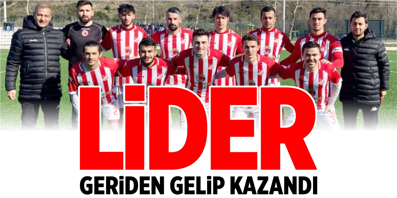 Lider geriden gelip kazandı