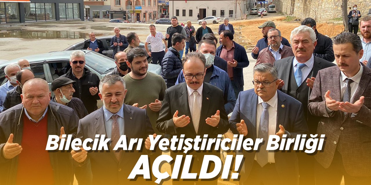 Bilecik Arı Yetiştiriciler Birliği Açıldı