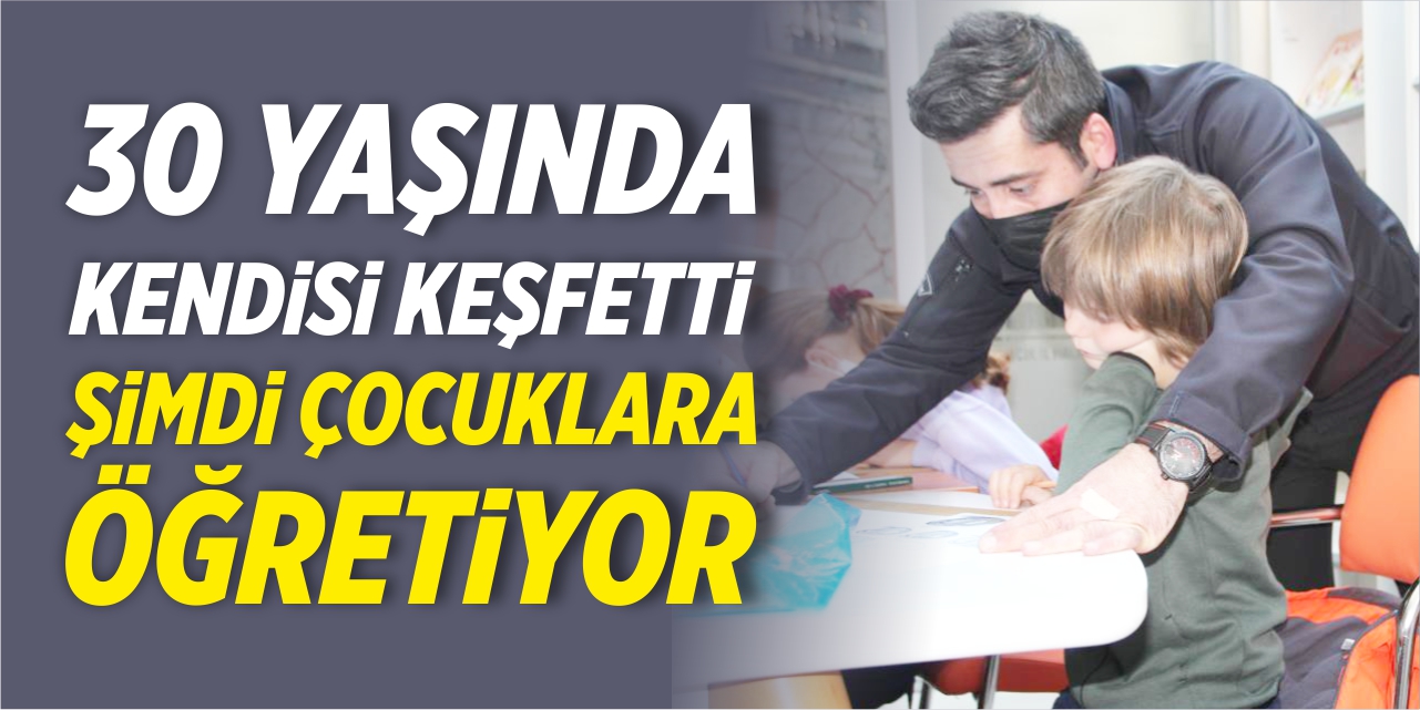 30 yaşında resim yeteneğini keşfetti, şimdi çocuklara öğretiyor