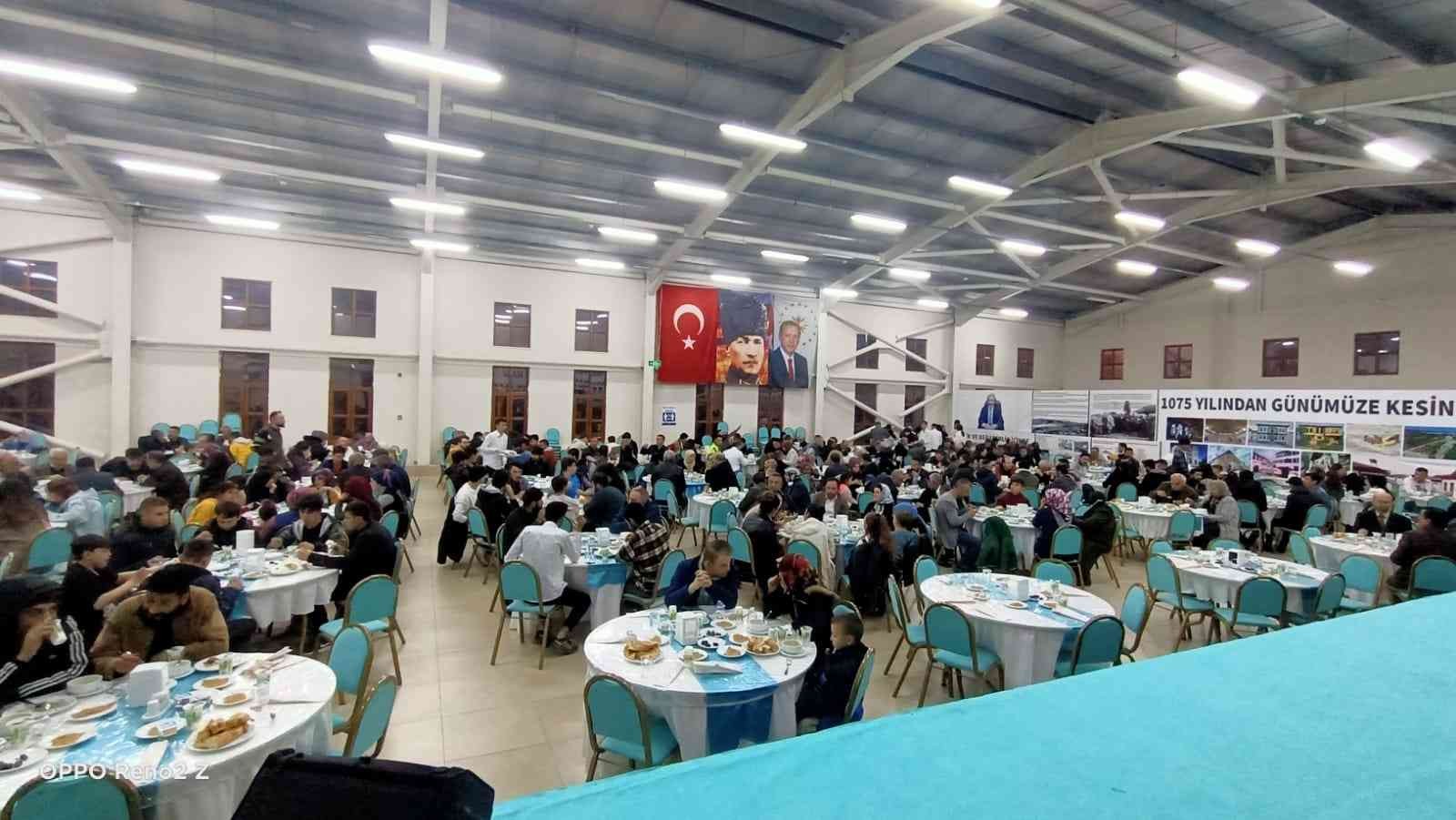 Kaymakam Ünal şehit yakınları ve gazilerle iftarda bir araya geldi