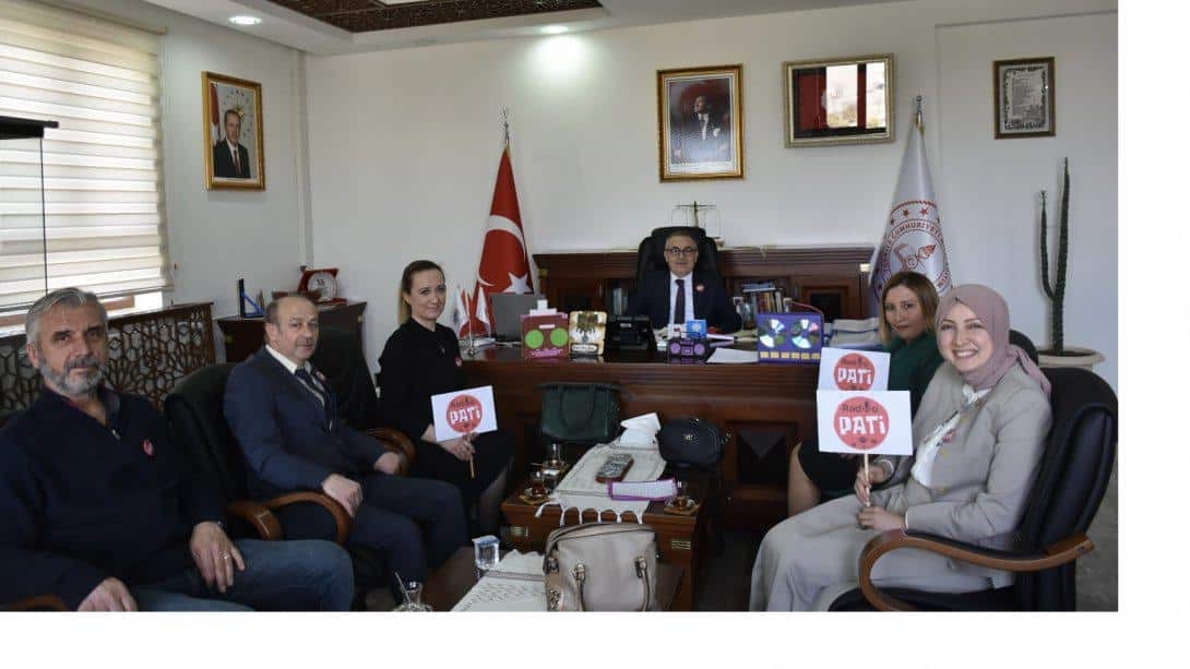 “Radyoda Çocuk Var” projesinin temsilcilerinden İl Müdürü Akyol’a ziyaret