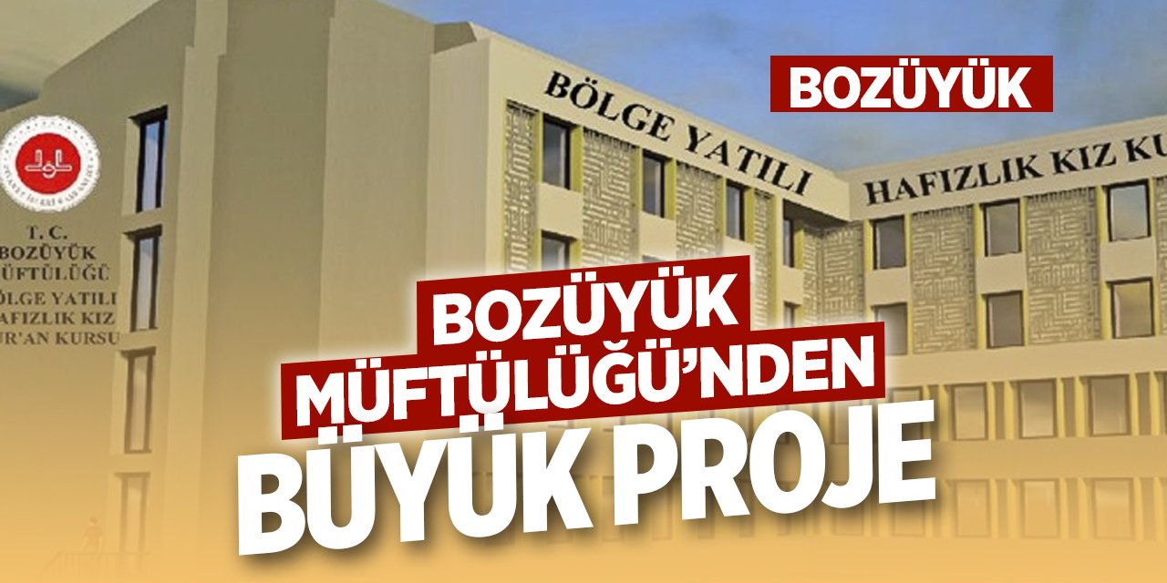 Bozüyük Müftülüğü'nden Büyük Proje!