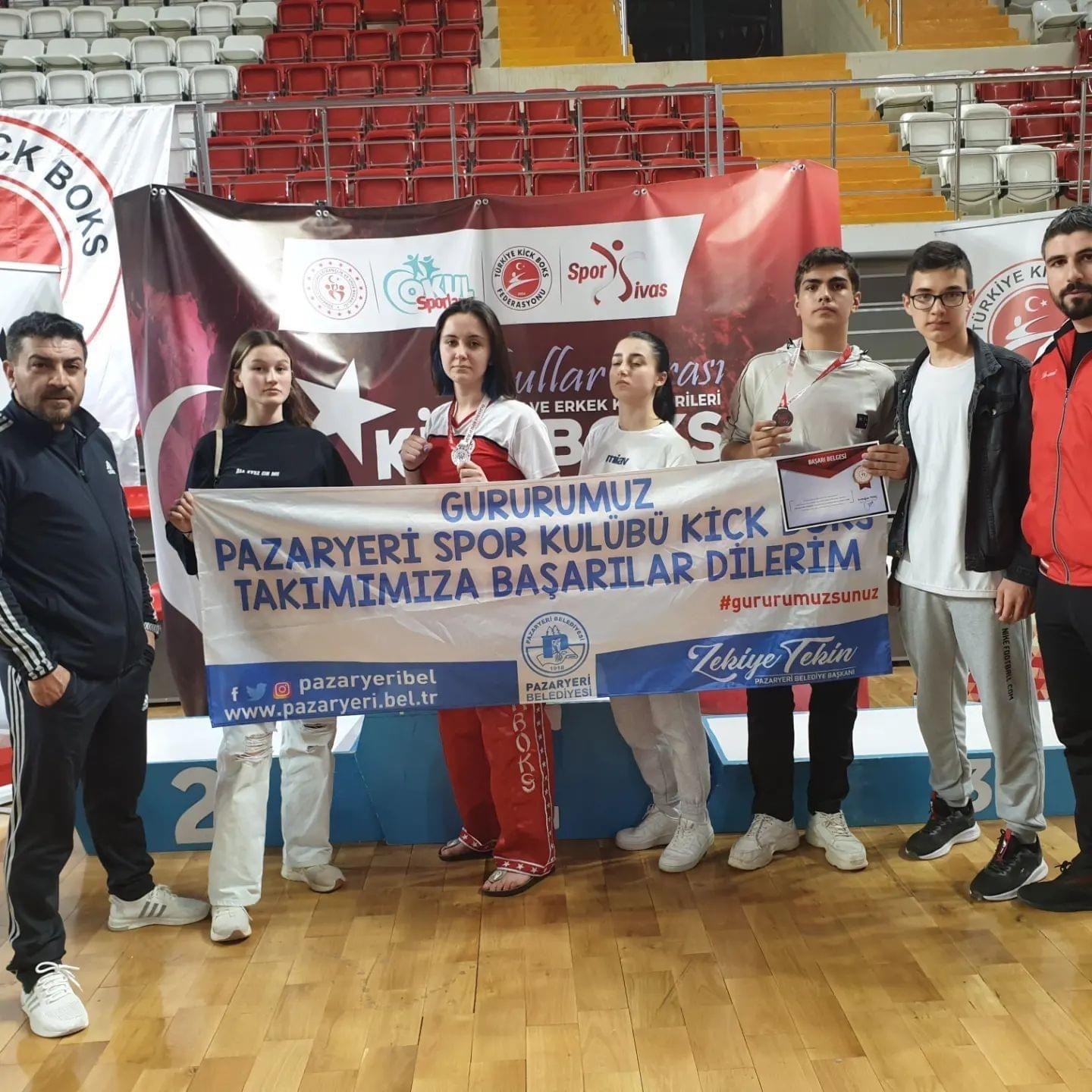 Pazaryeri Spor Kulübü başarılarına bir yenisini daha ekledi