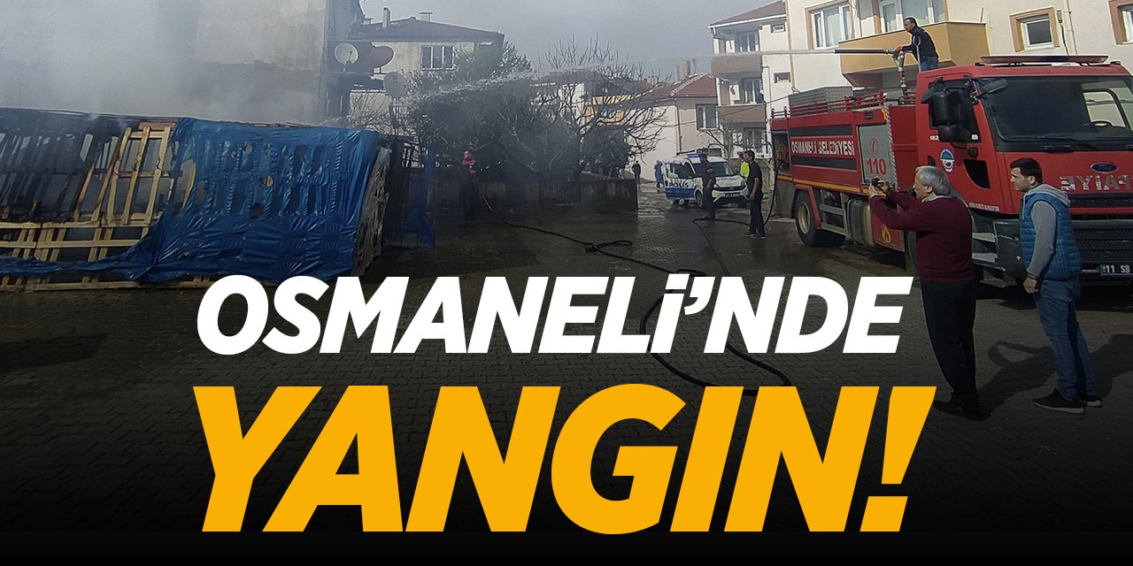 Osmaneli'nde Yangın!