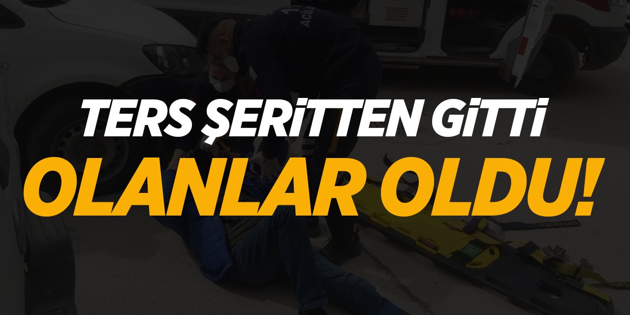 Bilecik'te Ters Şeritten Gitti Olanlar Oldu