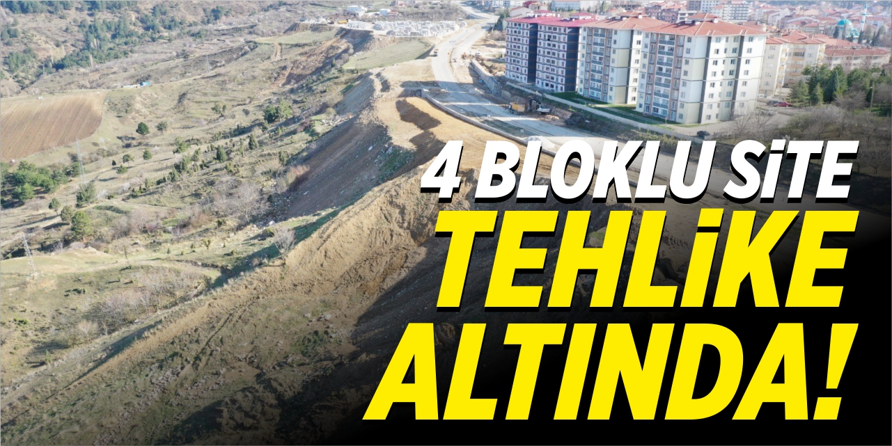 4 bloklu site tehlike altında