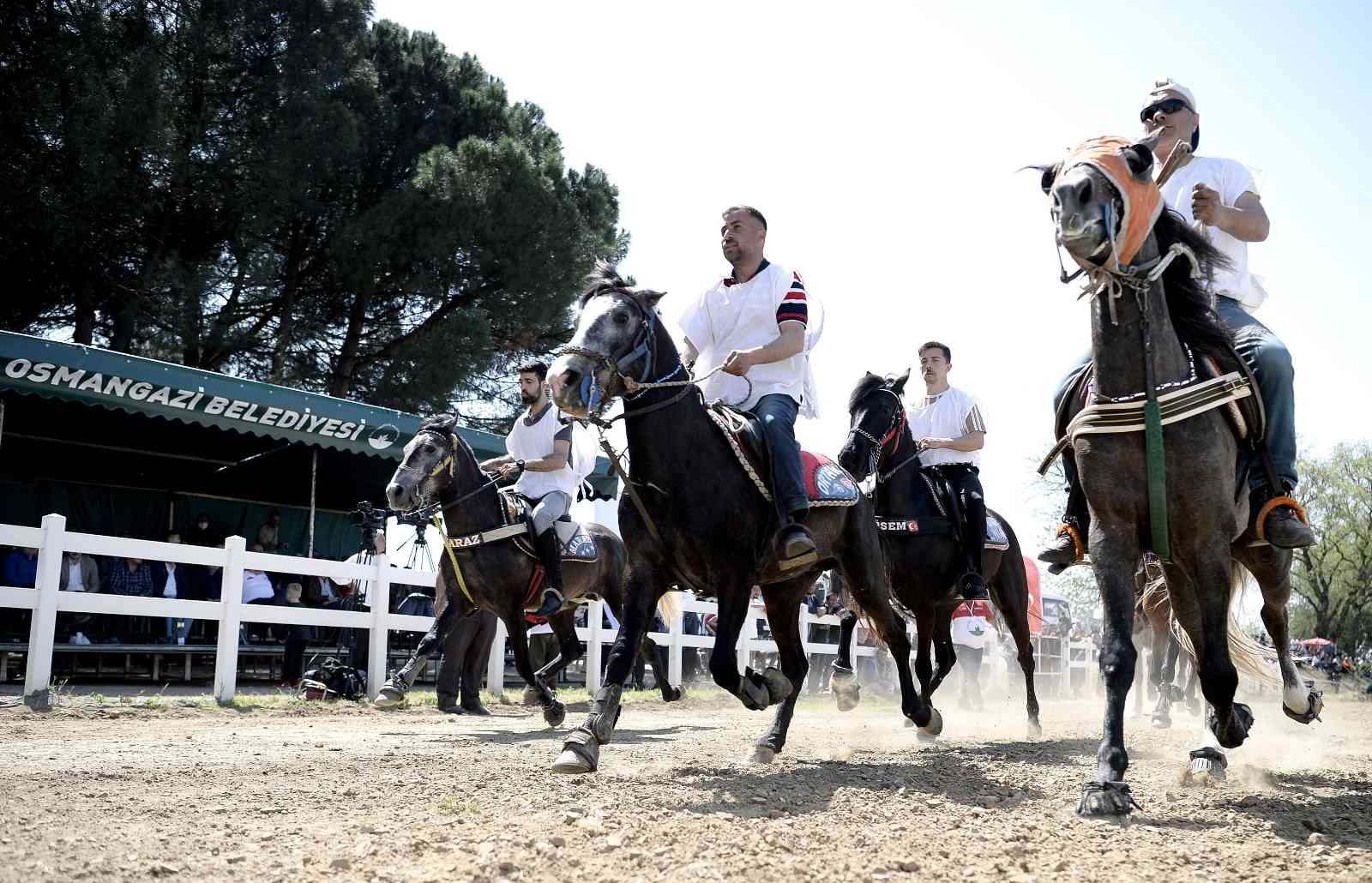 Rahvan atları Bursa’nın Fethi için koştu