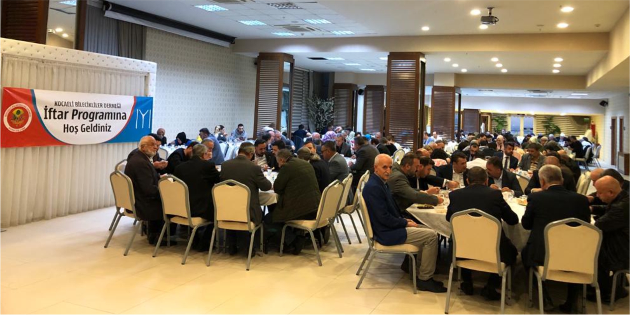 Kocaeli Bilecikliler Derneği iftarda buluştu