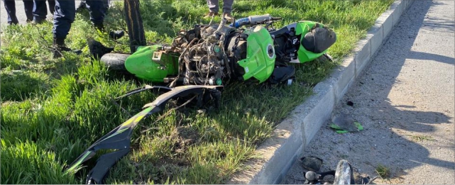 400 bin TL’ye aldığı motosikleti eve dönüş yolunda perte çıktı