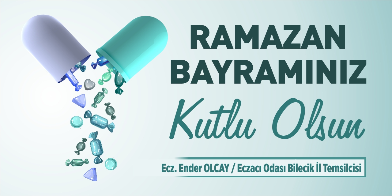 Eczacı Odası Bilecik İl Temsilciği Bayram Tebriği