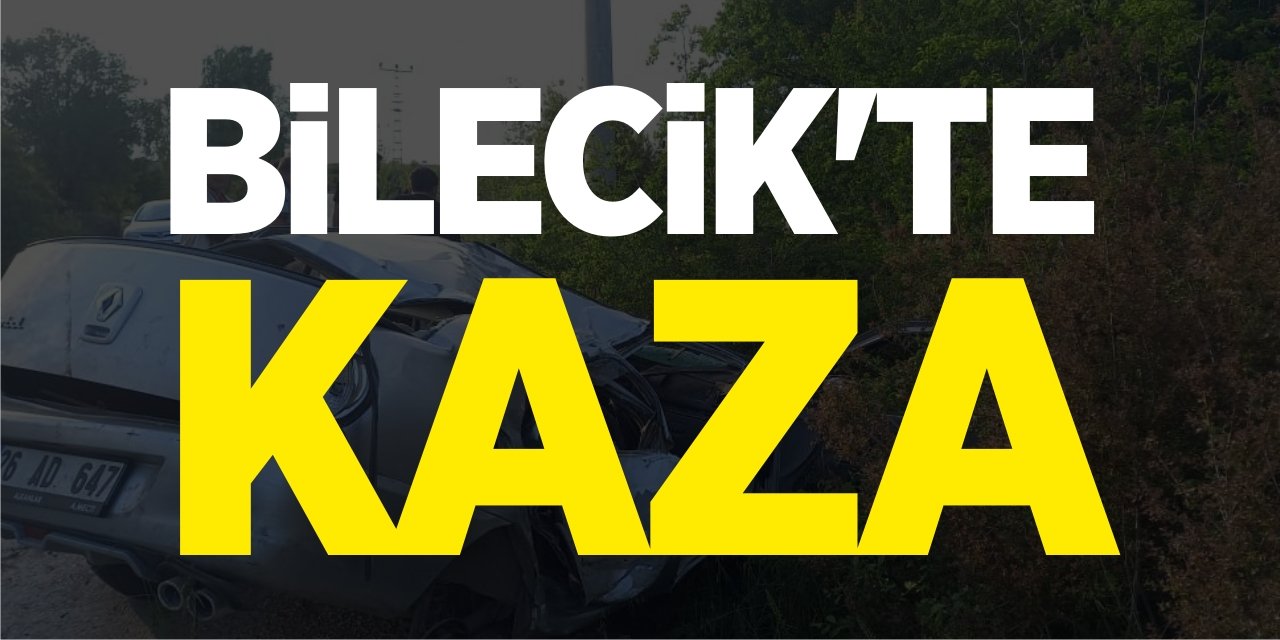 Bilecik'te kaza