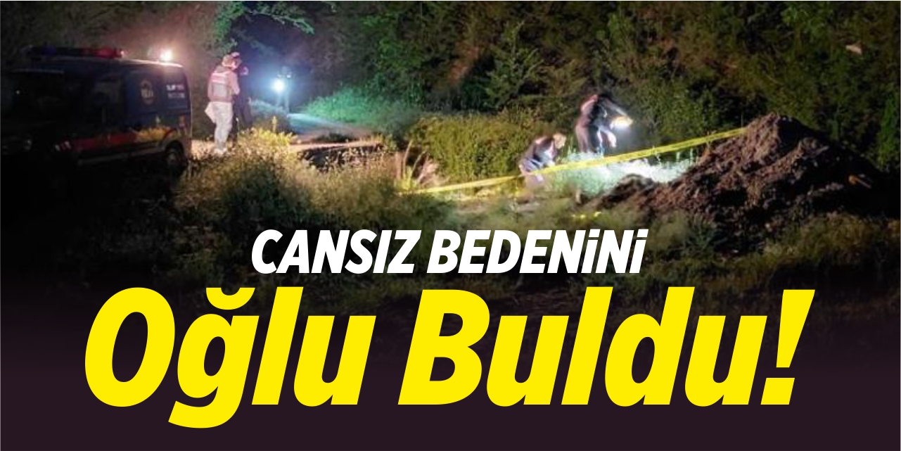 Motosikletiyle dereye düşen yaşlı adamın cansız bedenini oğlu buldu